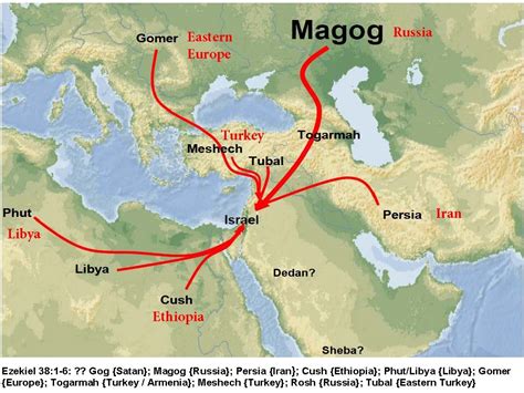 location of gog and magog|Gog and Magog in the Bible: Verses, Map and Meaning .